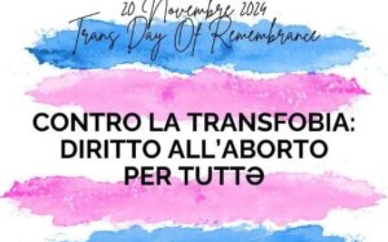 Contro la transfobia: diritto aborto per tuttɜ