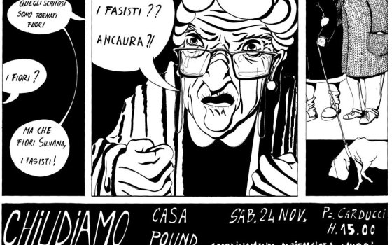 BOLOGNA E' ANTIFASCISTA! 24 nov: chiudere Casapound!