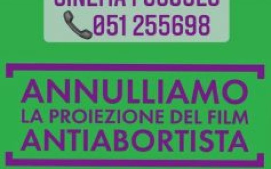PHONEBOMBING! Annulliamo la proiezione del film antiabortista