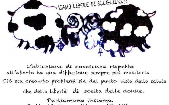28 Marzo: ABORTO O OBIEZIONE? Siamo libere di scegliere?