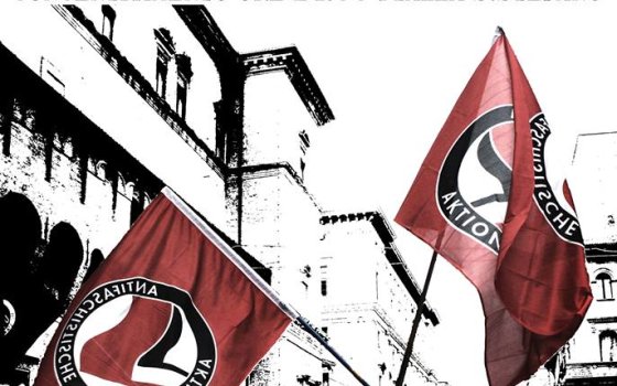 Corteo antifascista per la chiusura di CasaPound